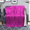 Pink Paisley Bandana Print Blanket-grizzshop