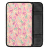 Pink Palm Tree Hawaiian Print Car Console Cover-grizzshop