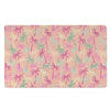 Pink Palm Tree Hawaiian Print Door Mat-grizzshop