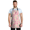 Pink Palm Tree Hawaiian Print Men's Apron-grizzshop