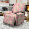 Pink Palm Tree Hawaiian Print Recliner Cover-grizzshop