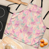 Pink Palm Tree Hawaiian Print Women's Apron-grizzshop