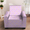 Pink Pastel Paw Armchair Cover-grizzshop