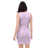 Pink Pastel Paw Bodycon Dress-grizzshop