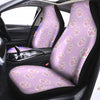 Pink Pastel Paw Car Seat Covers-grizzshop