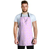 Pink Pastel Paw Men's Apron-grizzshop