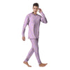 Pink Pastel Paw Men's Pajamas-grizzshop