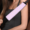 Pink Pastel Paw Seat Belt Cover-grizzshop