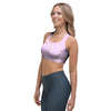 Pink Pastel Paw Sports Bra-grizzshop