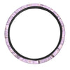 Pink Pastel Paw Steering Wheel Cover-grizzshop