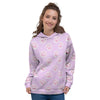 Pink Pastel Paw Women's Hoodie-grizzshop