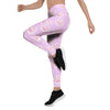 Pink Pastel Paw Women's Leggings-grizzshop