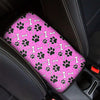 Pink Paw Car Console Cover-grizzshop