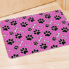 Pink Paw Door Mat-grizzshop