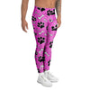 Pink Paw Men's Leggings-grizzshop