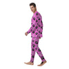 Pink Paw Men's Pajamas-grizzshop