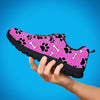 Pink Paw Men's Sneakers-grizzshop