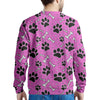 Pink Paw Men's Sweatshirt-grizzshop