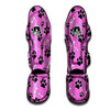 Pink Paw Muay Thai Shin Guard-grizzshop