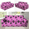 Pink Paw Sofa Cover-grizzshop