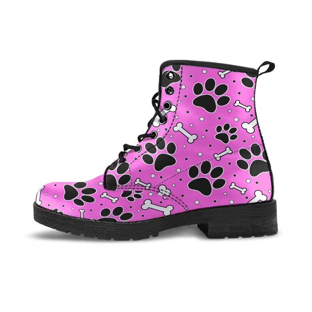 Pink Paw Women's Boots-grizzshop