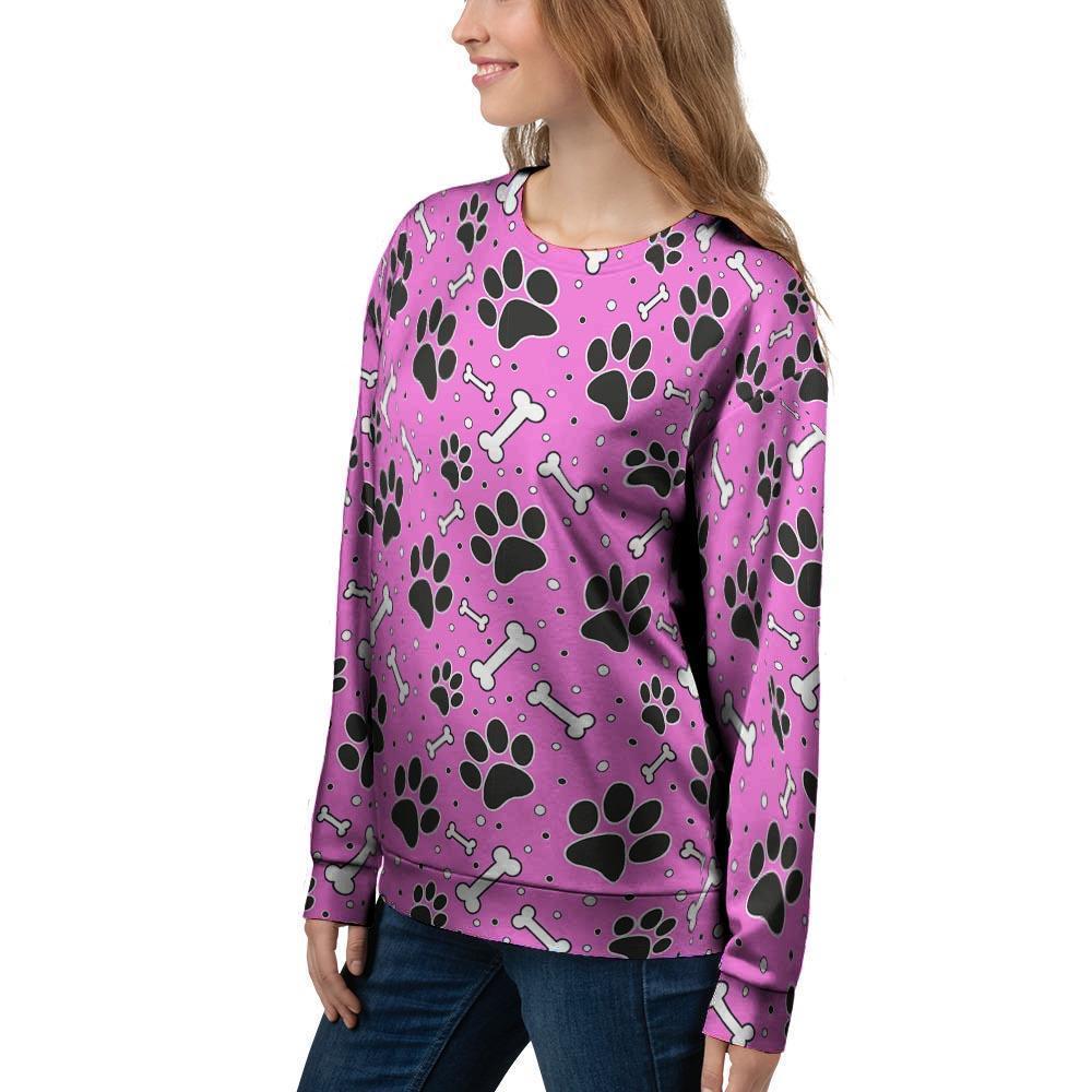 Pink Paw Women's Sweatshirt-grizzshop