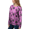 Pink Paw Women's Sweatshirt-grizzshop