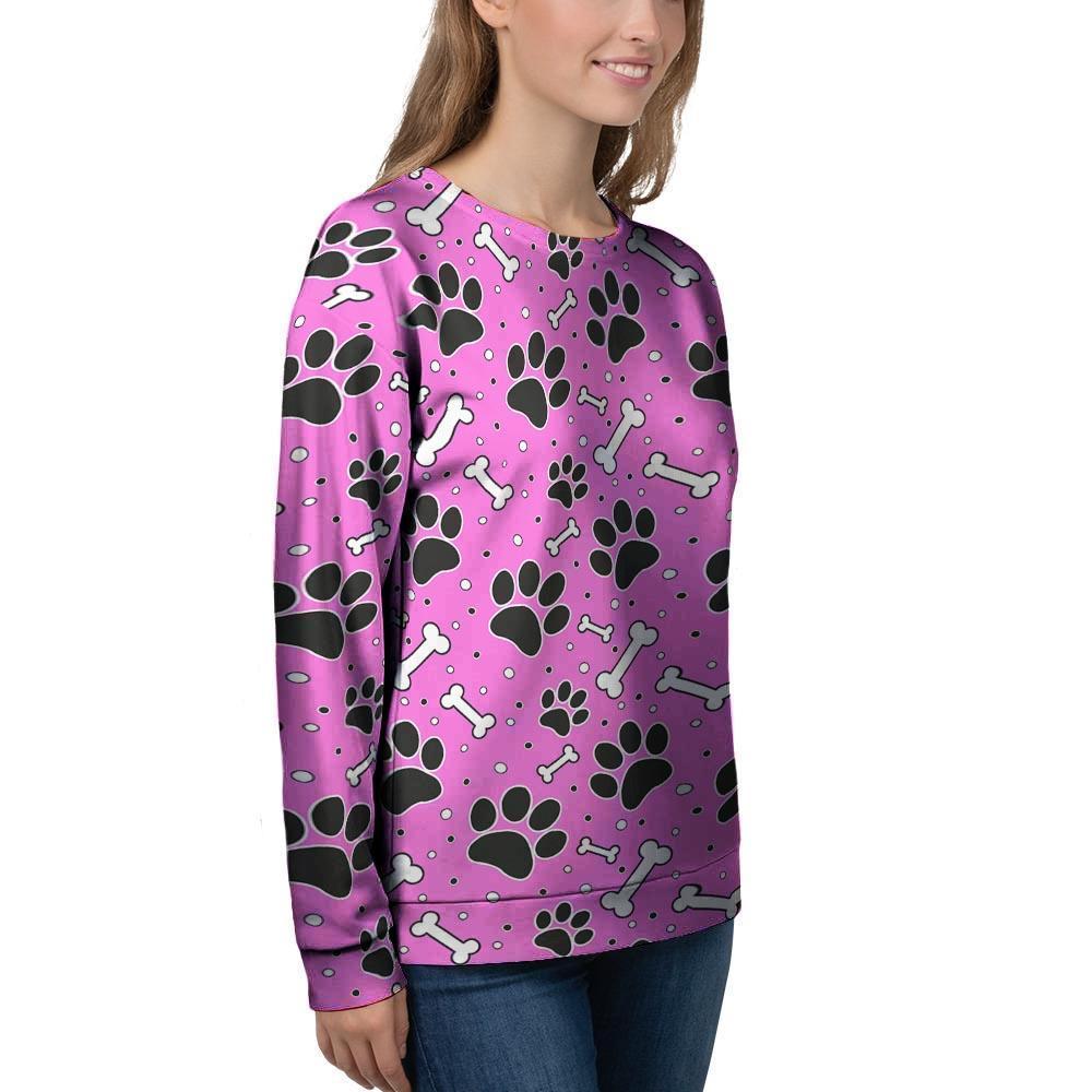 Pink Paw Women's Sweatshirt-grizzshop