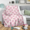 Pink Peach Pattern Print Blanket-grizzshop