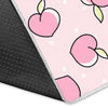 Pink Peach Pattern Print Floor Mat-grizzshop