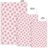 Pink Peach Pattern Print Floor Mat-grizzshop