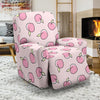 Pink Peach Pattern Print Recliner Cover-grizzshop