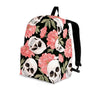 Pink Peony Skull Backpack-grizzshop