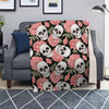 Pink Peony Skull Blanket-grizzshop