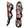 Pink Peony Skull Muay Thai Shin Guard-grizzshop