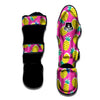 Pink Pineapple Print Muay Thai Shin Guard-grizzshop