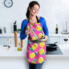 Pink Pineapple Print Women's Apron-grizzshop