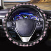 Pink Plaid Steering Wheel Cover-grizzshop