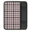 Pink Plaid Tartan Car Console Cover-grizzshop