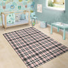 Pink Plaid Tartan Floor Mat-grizzshop