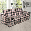 Pink Plaid Tartan Sofa Cover-grizzshop