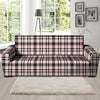 Pink Plaid Tartan Sofa Cover-grizzshop