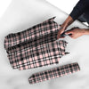 Pink Plaid Tartan Umbrella-grizzshop