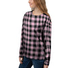 Pink Plaid Women's Sweatshirt-grizzshop