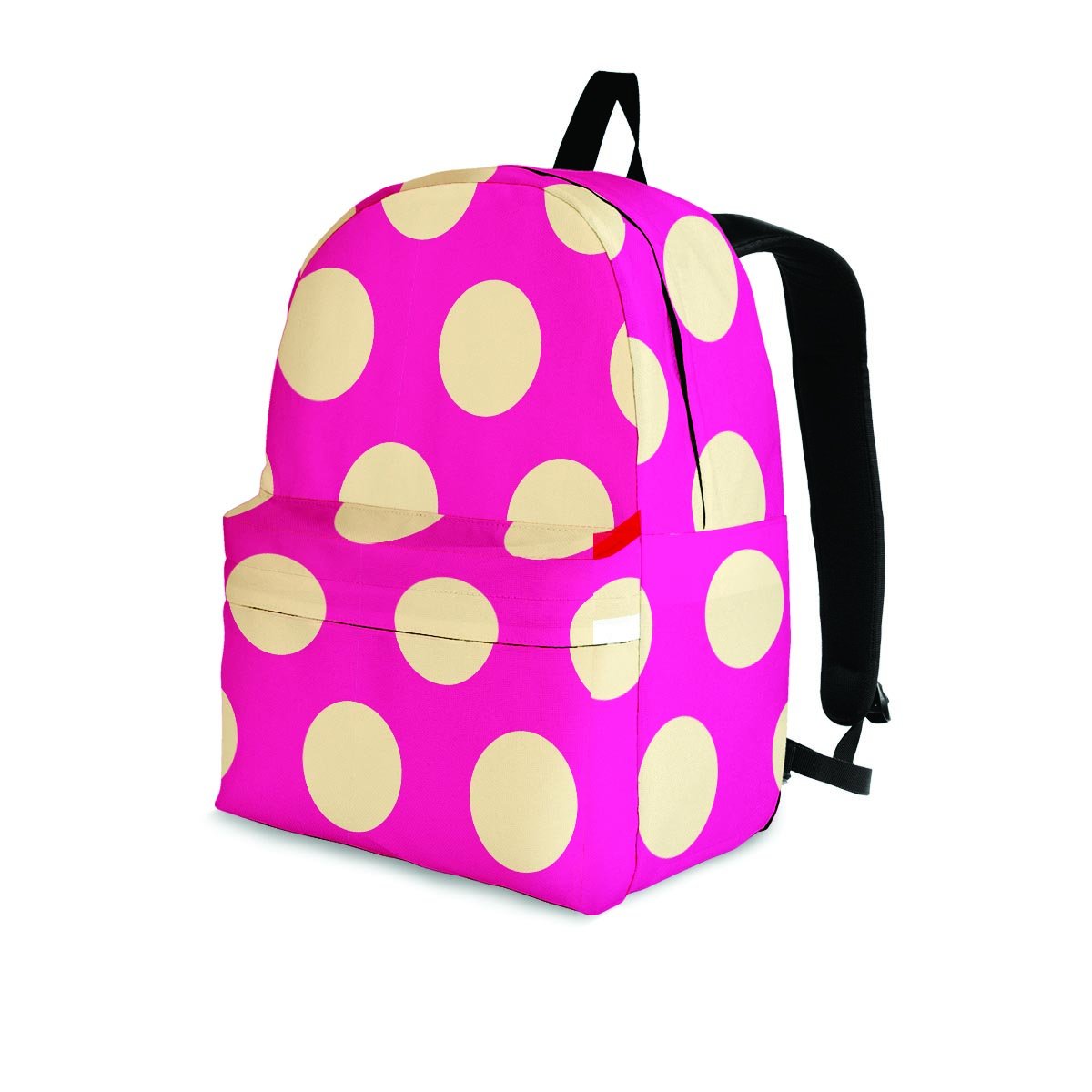 Pink Polka Dot Backpack-grizzshop