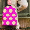 Pink Polka Dot Backpack-grizzshop