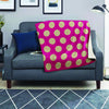 Pink Polka Dot Blanket-grizzshop