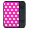 Pink Polka Dot Car Console Cover-grizzshop