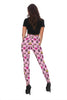 Pink Ribbon Breast Cancer Awareness Print Pattern Women Leggings-grizzshop