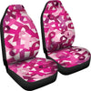 Pink Ribbon Breast Cancer Awareness Universal Fit Car Seat Covers-grizzshop